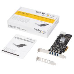 Tarjeta de puertos pci express startech pexusb3s44v 4x usb 3.0