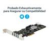 Tarjeta de puertos pci express startech pexusb3s44v 4x usb 3.0