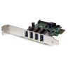 Tarjeta de puertos pci express startech pexusb3s4v 4x usb 3.0