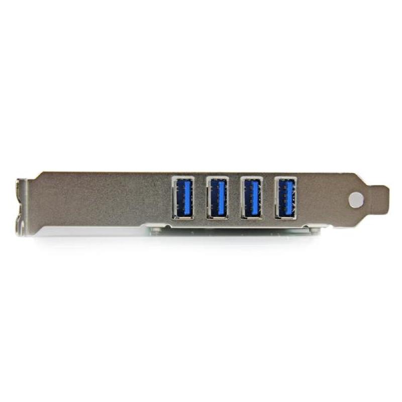 Tarjeta de puertos pci express startech pexusb3s4v 4x usb 3.0