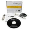 Tarjeta de puertos pci express startech pexusb3s4v 4x usb 3.0