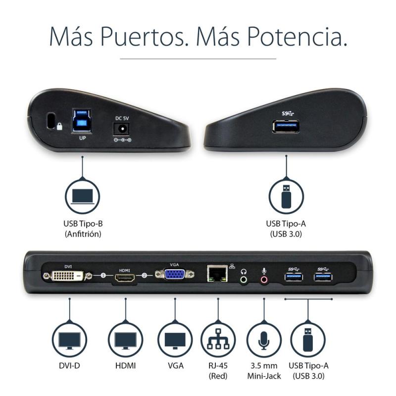 Docking station startech 10 en 1