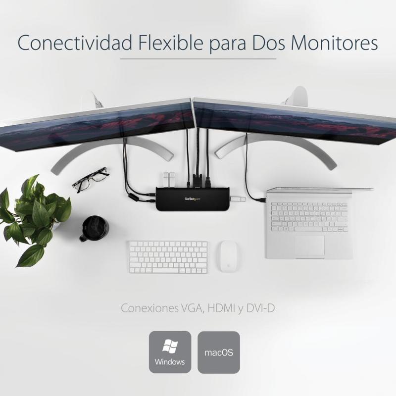 Docking station startech 10 en 1