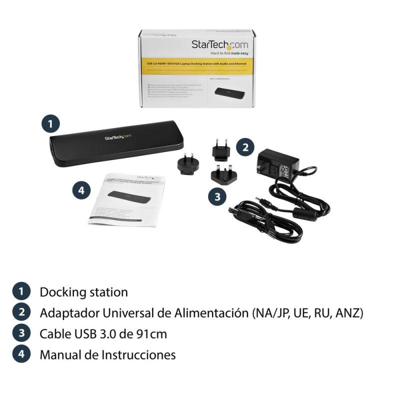 Docking station startech 10 en 1