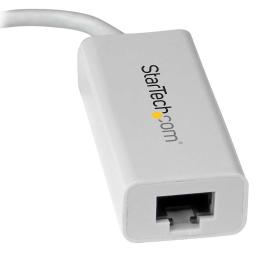 Adaptador usb tipo c a rj45 startech macho - hembra blanco
