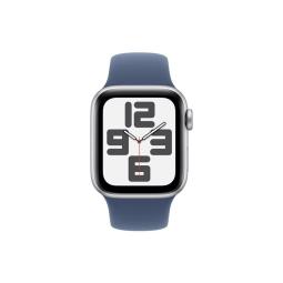 Smartwatch apple watch se gps + cell 40mm silver aluminium blue sport band s - m