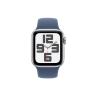Smartwatch apple watch se gps + cell 40mm silver aluminium blue sport band s - m