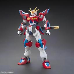 Maqueta bandai hobby mobile suit gundam fighters try hgbf 1 - 144 kamiki burning gundam