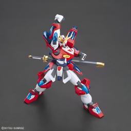 Maqueta bandai hobby mobile suit gundam fighters try hgbf 1 - 144 kamiki burning gundam