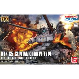 Maqueta bandai hobby mobile suit gundam the origin hg 1 - 144 guntank early type