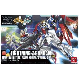 Maqueta bandai hobby mobile suit gundam build fighters hgbf 1 - 144 lightning z gundam