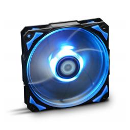 Ventilador caja nox hummer h - fan led 120mm negro led azul - Imagen 1