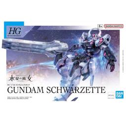 Maqueta bandai hobby mobile suit gundam the witch from mercury hg 1 - 144 gundam schwarzette