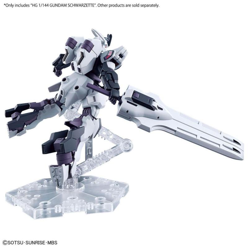 Maqueta bandai hobby mobile suit gundam the witch from mercury hg 1 - 144 gundam schwarzette