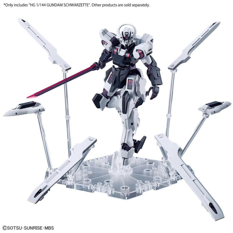 Maqueta bandai hobby mobile suit gundam the witch from mercury hg 1 - 144 gundam schwarzette