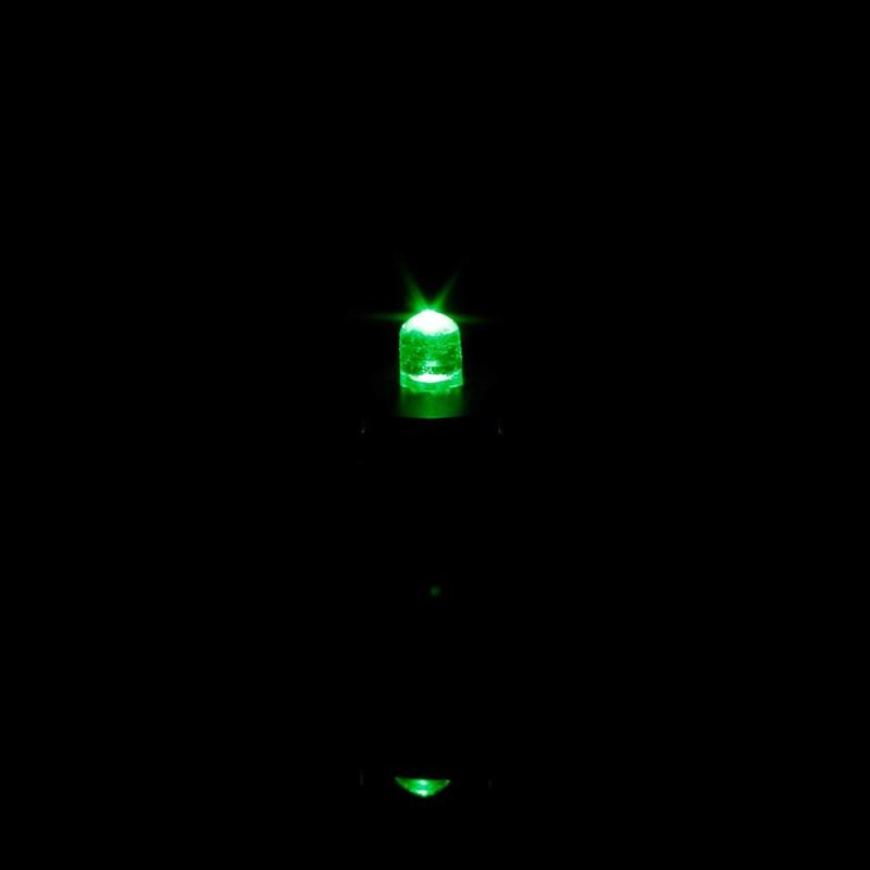 Lampara bandai hobby led unit set green 2 unidades