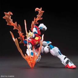 Maqueta bandai hobby mobile suit gundam fighters try hgbf 1 - 144 try burning gundam