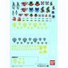 Hojas de calcomania bandai hobby gundam decal 17 mg multiuse zeon