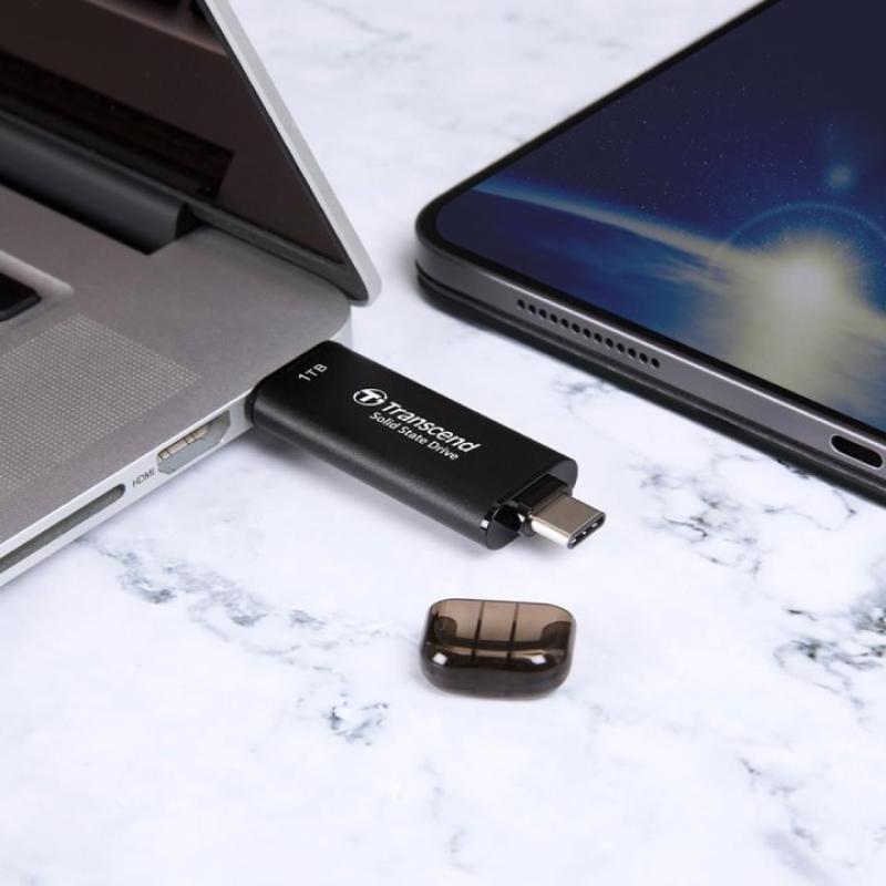 Memoria usb tipo c - usb 3.2 transcend esd310c 512gb