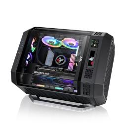 Kit de soporte de caja thermaltake tower 600 negro
