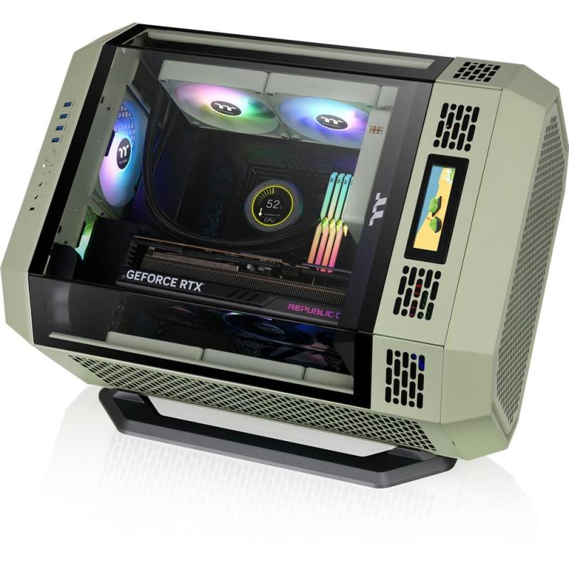 Kit de soporte de caja thermaltake tower 600 verde matcha
