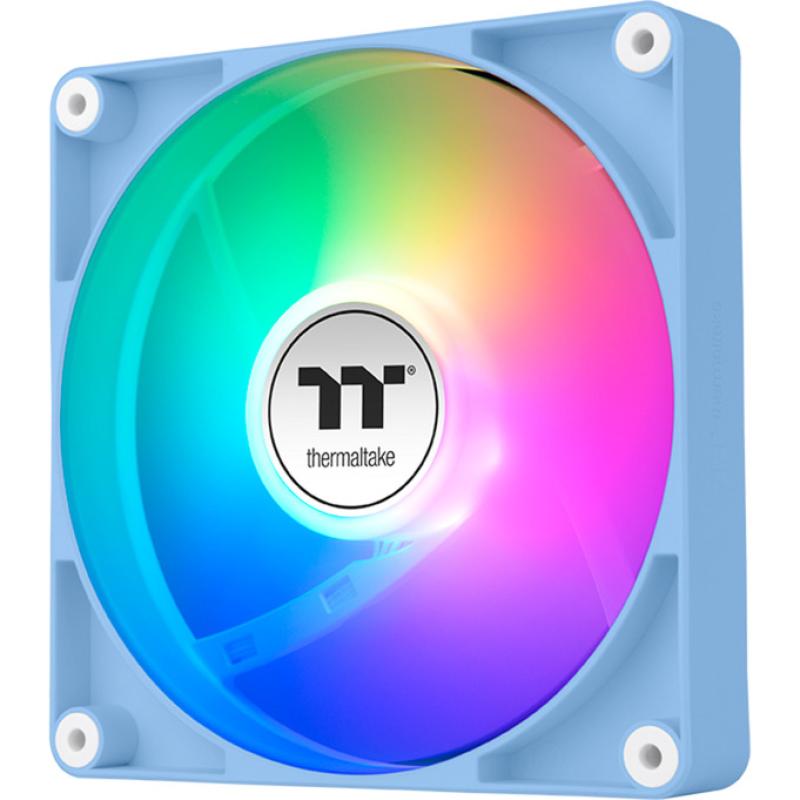 Ventilador caja thermaltake ct120 argb 2x 120mm azul