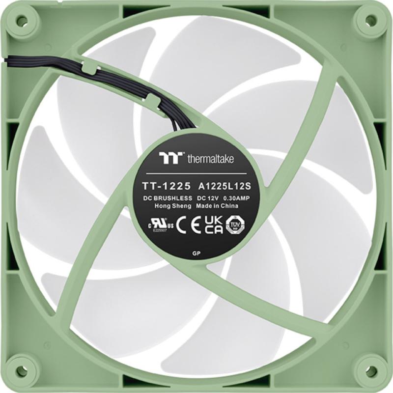 Ventilador caja thermaltake ct120 argb 2x 120mm verde
