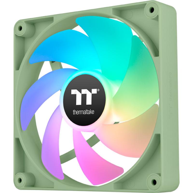 Ventilador caja thermaltake ct120 argb 2x 120mm verde