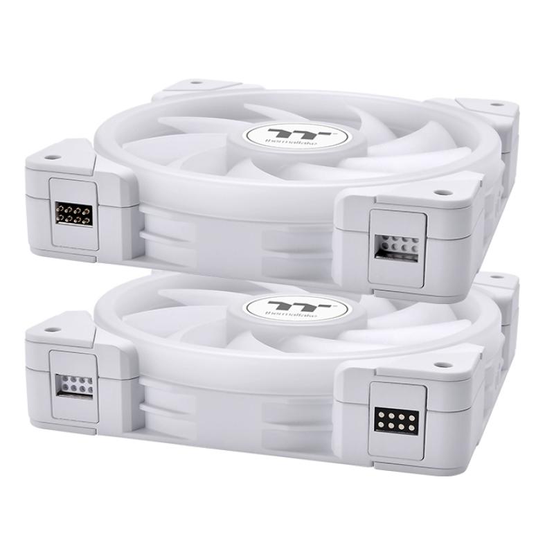 Ventilador caja thermaltake swafan ex14 argb 3x 140mm blanco