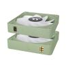 Ventilador caja inv magnetico thermaltake ct120 ex argb 3x 120mm verde matcha