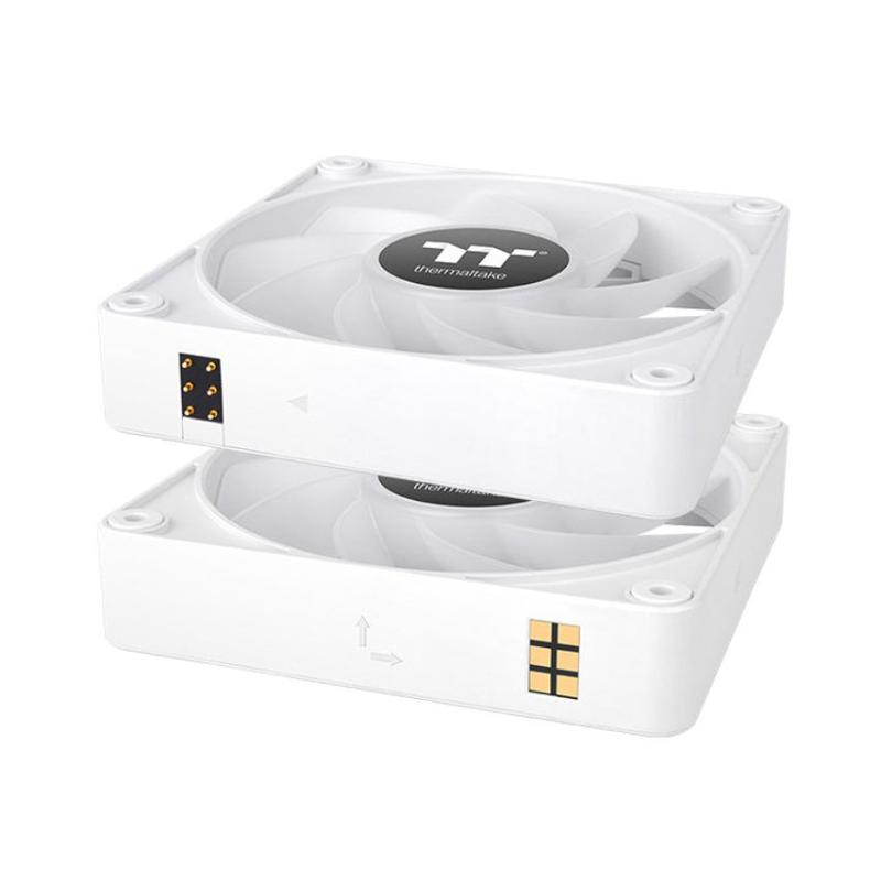 Ventilador caja inv magnetico thermaltake ct140 ex argb 3x 140mm blanco