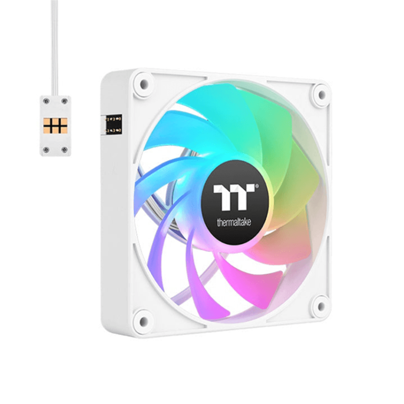 Ventilador caja inv magnetico thermaltake ct140 ex argb 3x 140mm blanco
