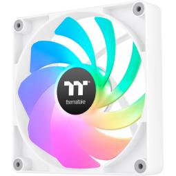 Ventilador caja inverso thermaltake ct120 argb 2x 120mm blanco