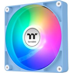 Ventilador caja inverso thermaltake ct120 argb 2x 120mm azul hydrangea