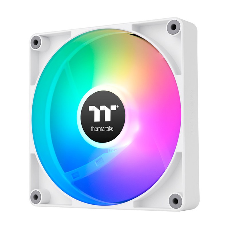 Ventilador caja inverso thermaltake ct120 argb 2x 120mm blanco