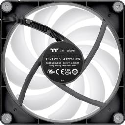 Ventilador caja inverso thermaltake ct120 argb 2x 120mm negro
