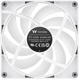 Ventilador caja inverso thermaltake ct120 argb 2x 120mm blanco