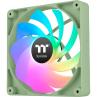 Ventilador caja inverso thermaltake ct120 argb 2x 120mm verde matcha
