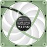 Ventilador caja inverso thermaltake ct120 argb 2x 120mm verde matcha