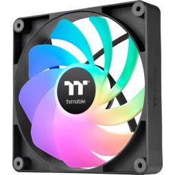 Ventilador caja inverso thermaltake ct140 argb 2x 140mm negro