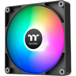 Ventilador caja inverso thermaltake ct140 argb 2x 140mm negro