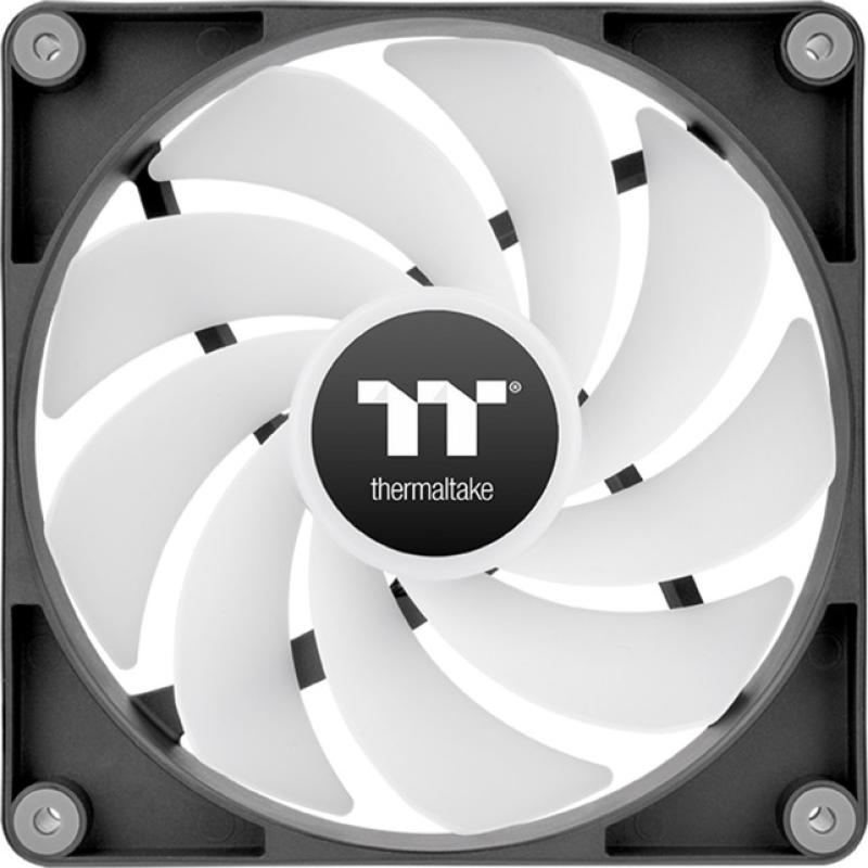 Ventilador caja inverso thermaltake ct140 argb 2x 140mm negro