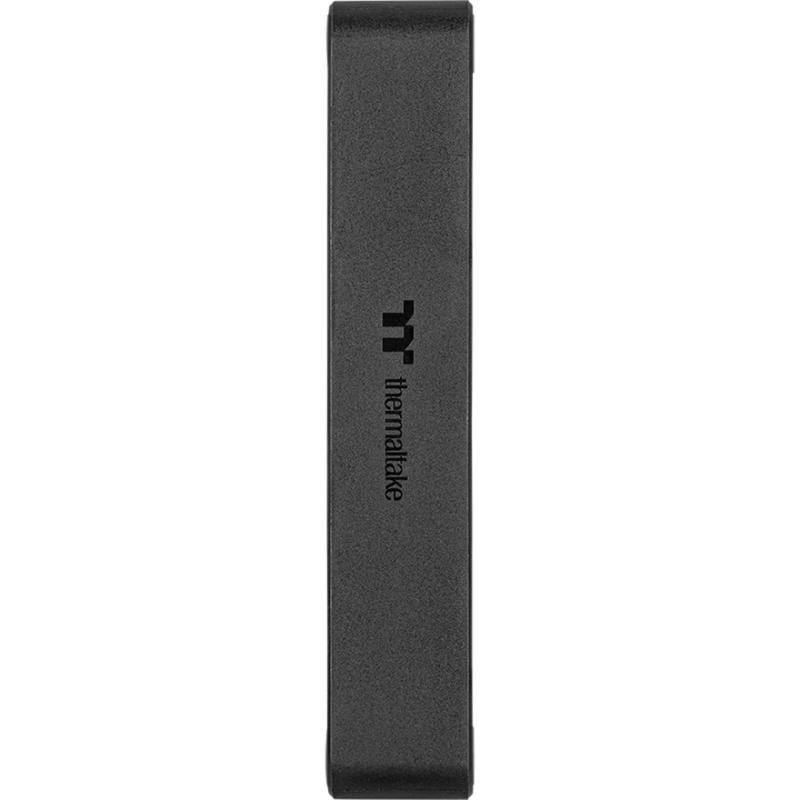 Ventilador caja inverso thermaltake ct140 argb 2x 140mm negro