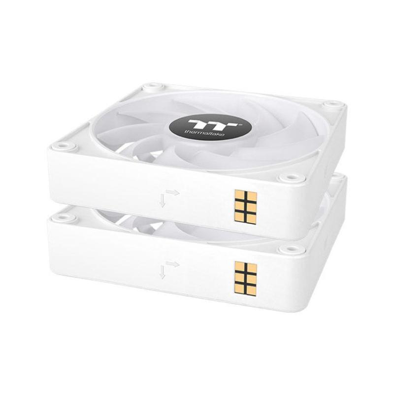Ventilador caja magnetico thermaltake ct120 ex argb 3x 120mm blanco