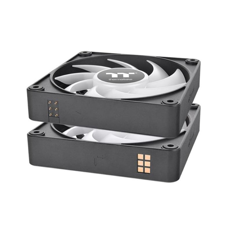 Ventilador caja magnetico thermaltake ct120 ex argb 3x 120mm negro