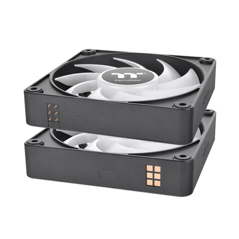 Ventilador caja magnetico thermaltake ct140 ex argb 3x 140mm negro