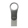Memoria usb 3.2 - usb tipo c silicon power c80 128gb dual metalico