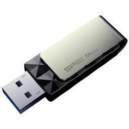 Memoria usb 3.1 silicon power blaze b30 64gb black