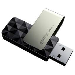 Memoria usb 3.1 silicon power blaze b30 64gb black