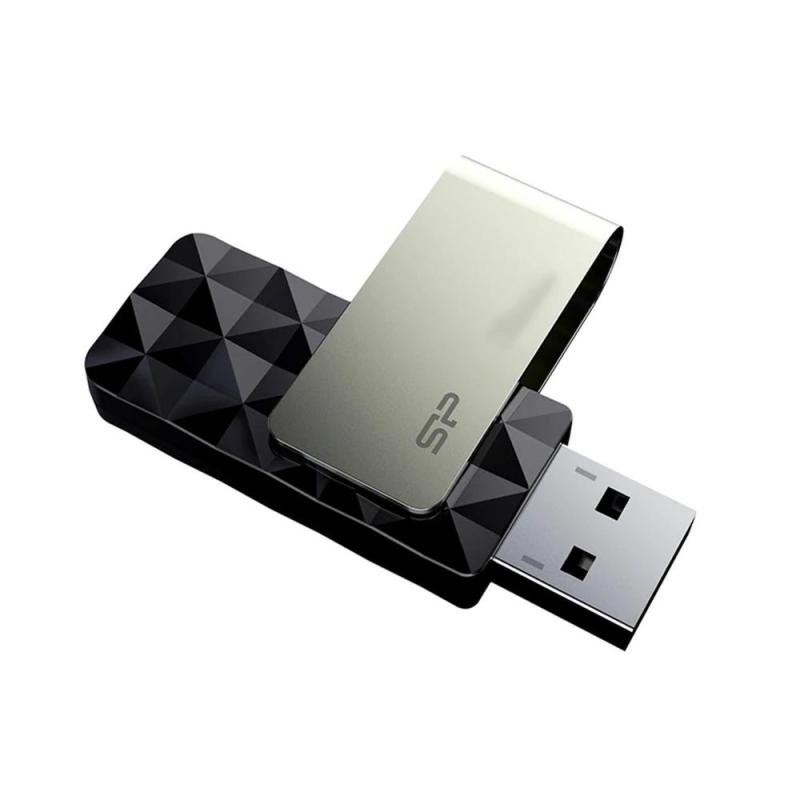 Memoria usb 3.1 silicon power blaze b30 128gb black